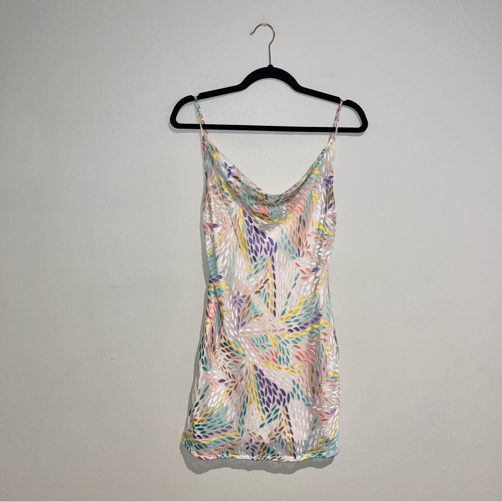 Saints & Secrets Cowl Neck Dress Sz S